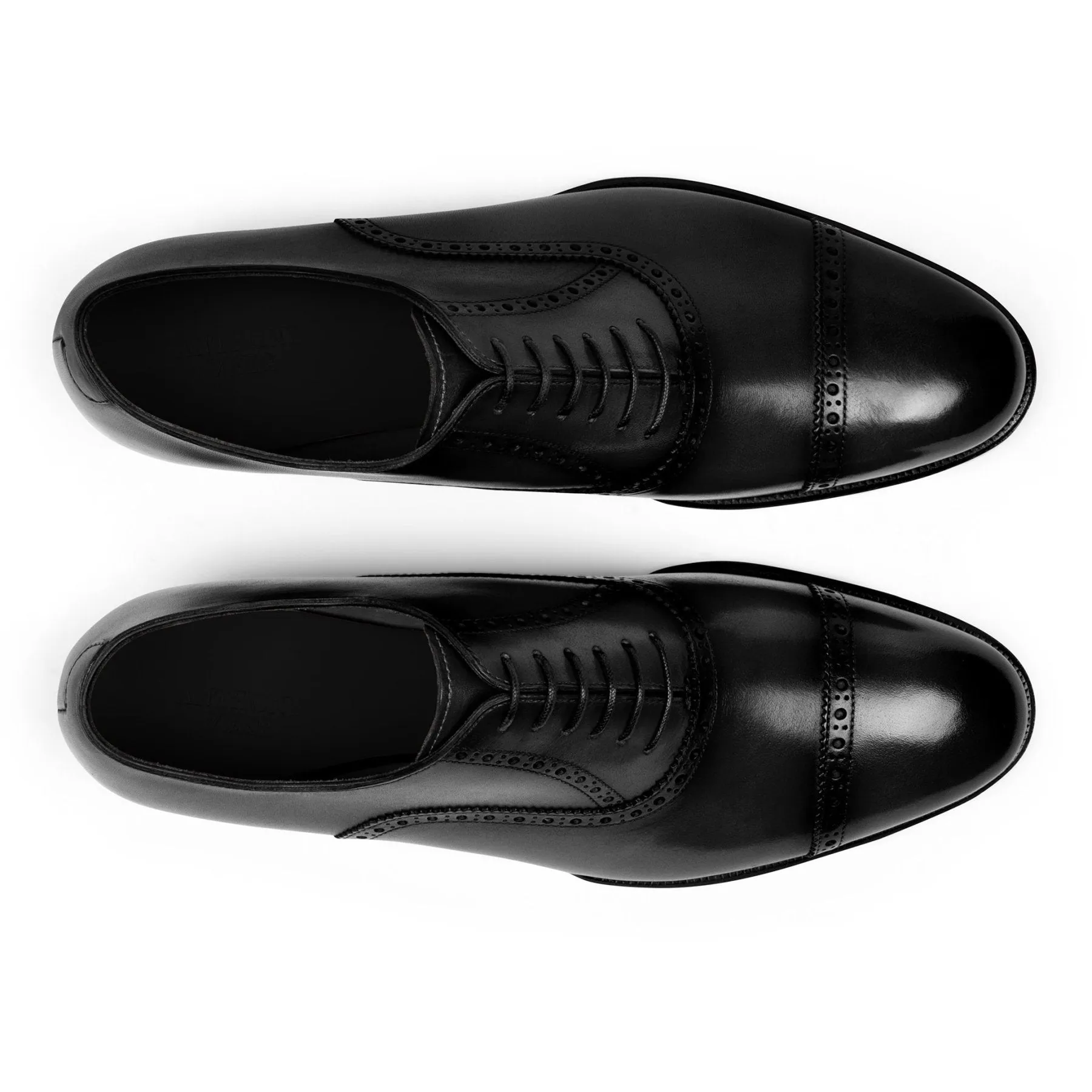 Windsor Brogue Cap-Toe // Obsidian Black sold by Sartoro product image thumbnail 3