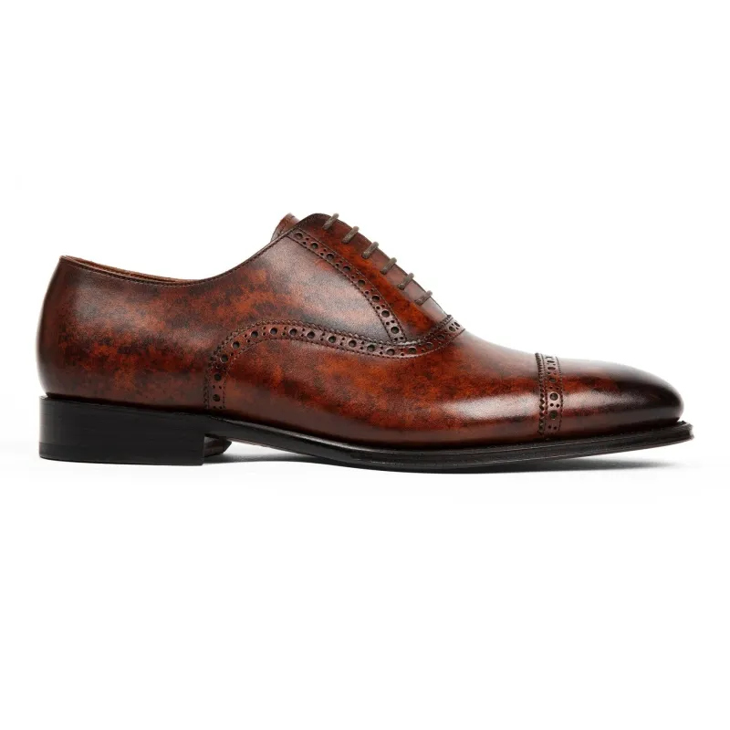 Windsor Brogue Cap-Toe // Cognac Eclipse sold by Sartoro