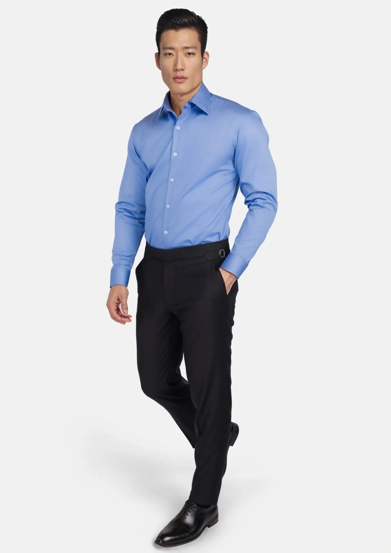Royal Blue Shirt sold by Sartoro product image thumbnail 4