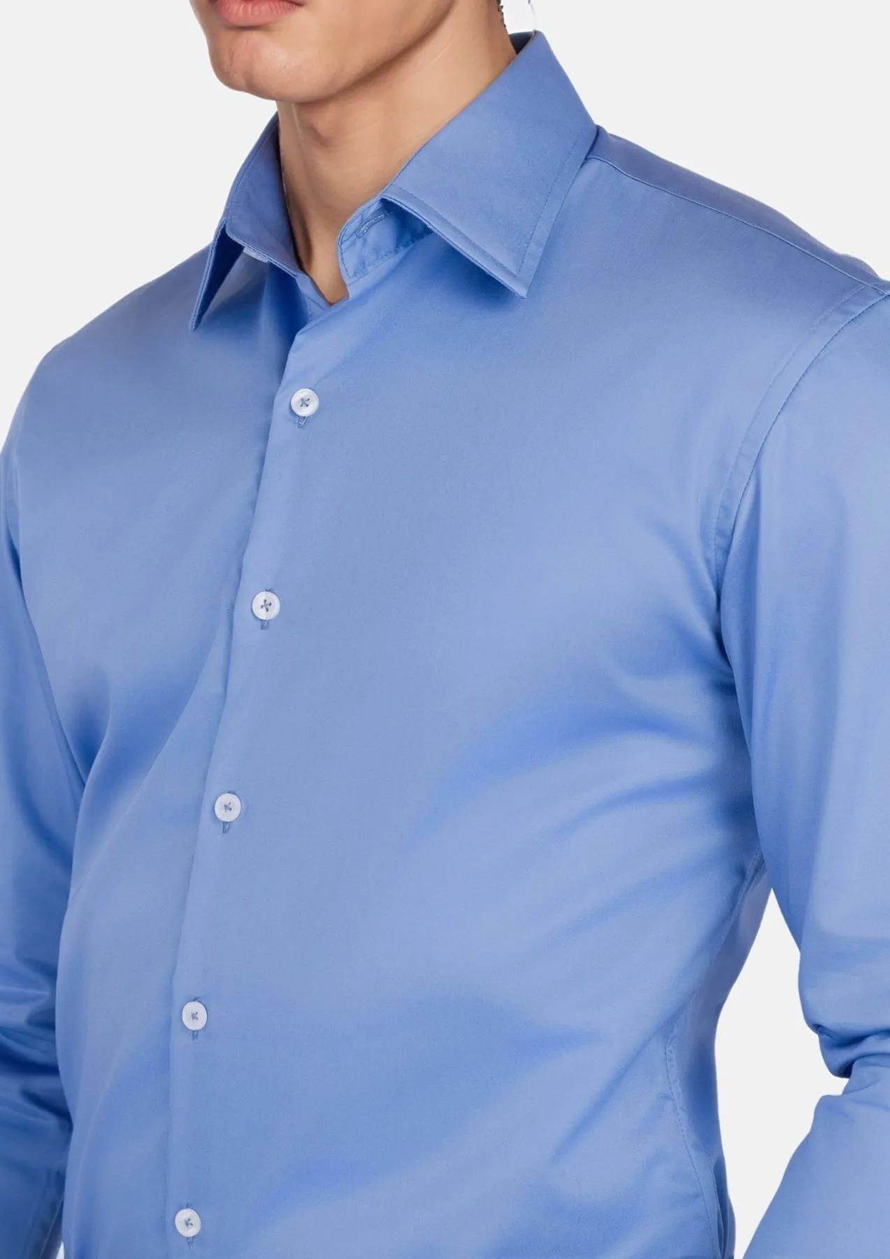 Royal Blue Shirt sold by Sartoro product image thumbnail 3