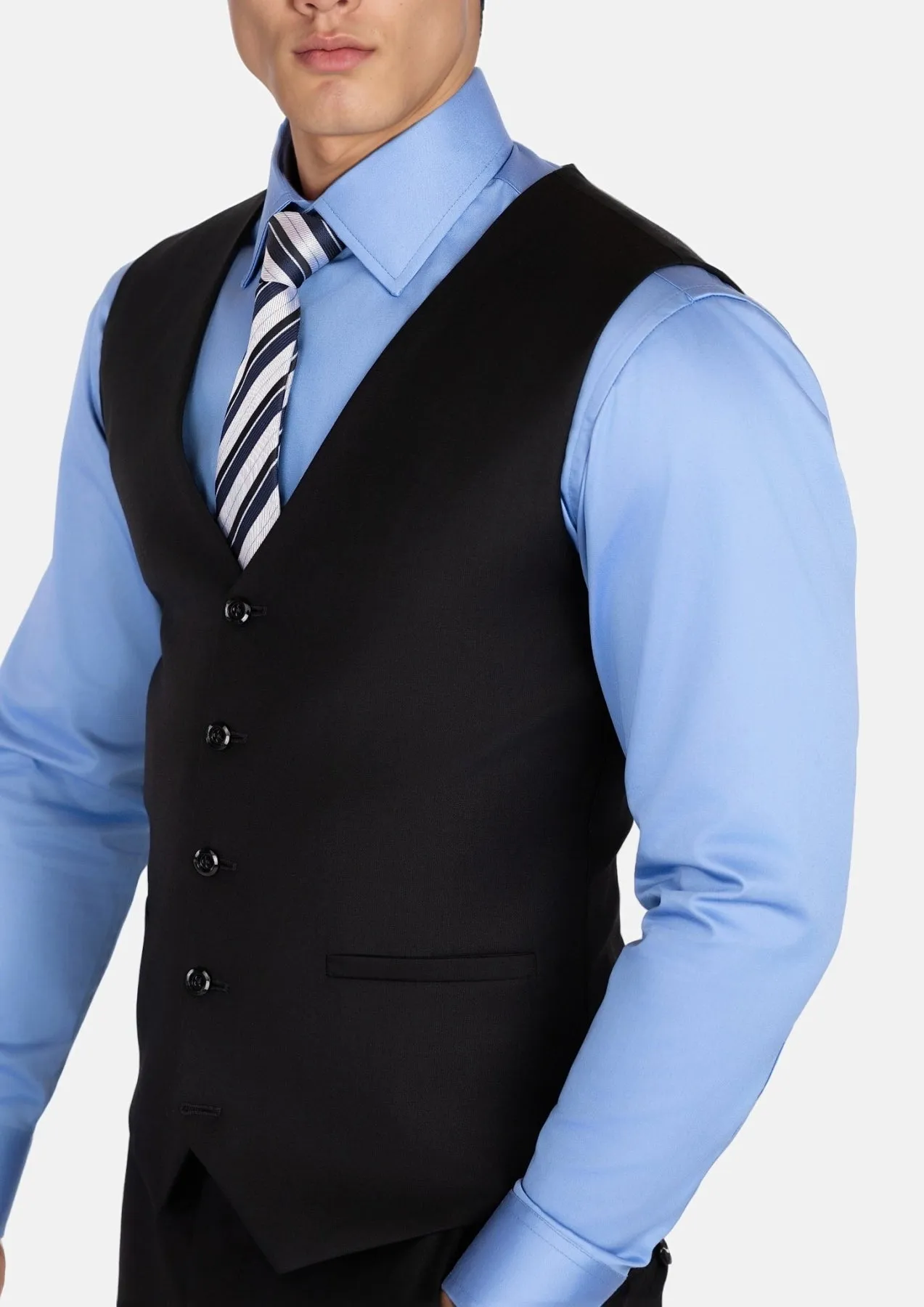 Onyx Black Vest sold by Sartoro product image thumbnail 2