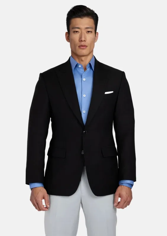 Onyx Black Bryant Jacket sold by Sartoro
