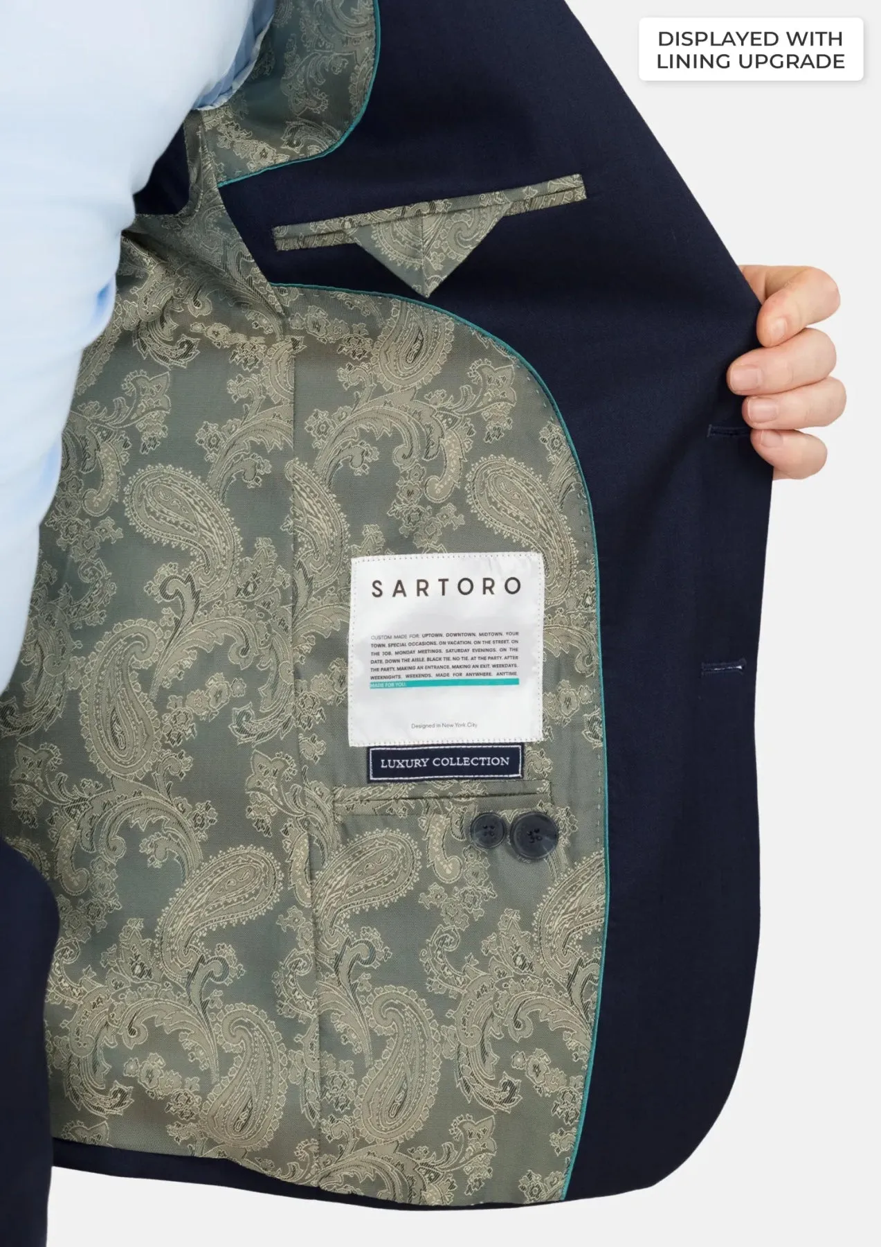 Imperial Navy Bryant Suit sold by Sartoro product image thumbnail 4