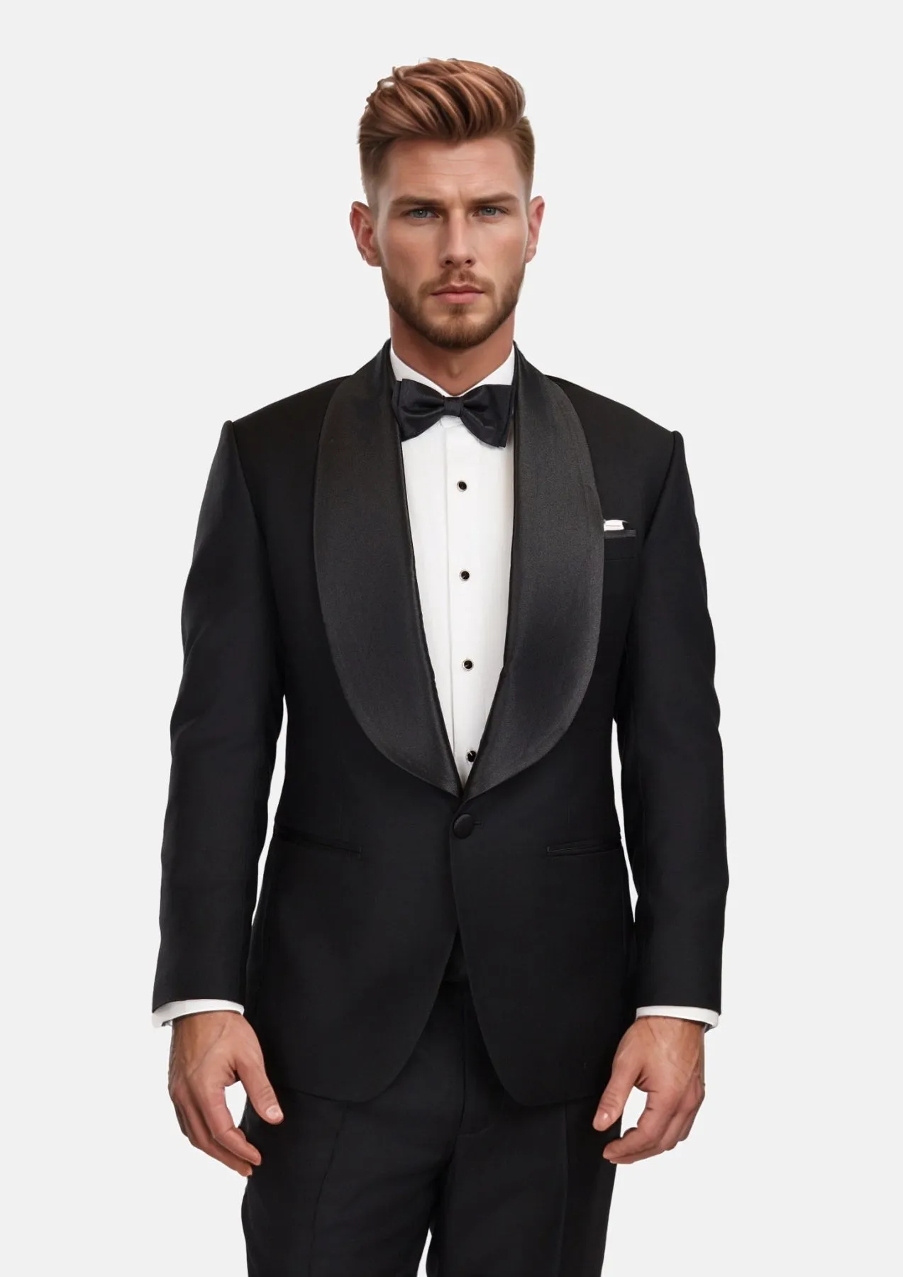 Onyx Black Monroe Tuxedo sold by Sartoro