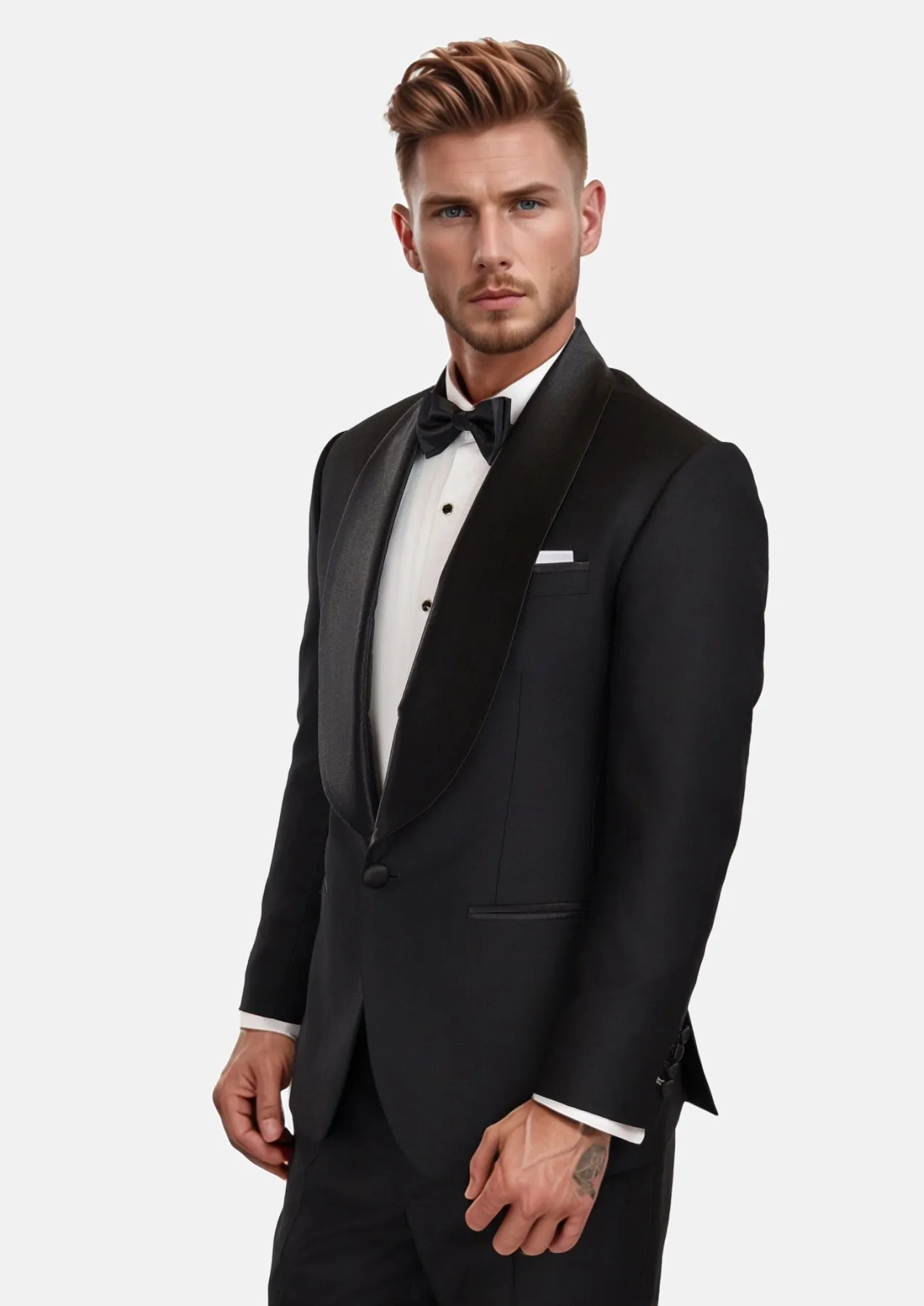 Onyx Black Monroe Tuxedo sold by Sartoro product image thumbnail 3