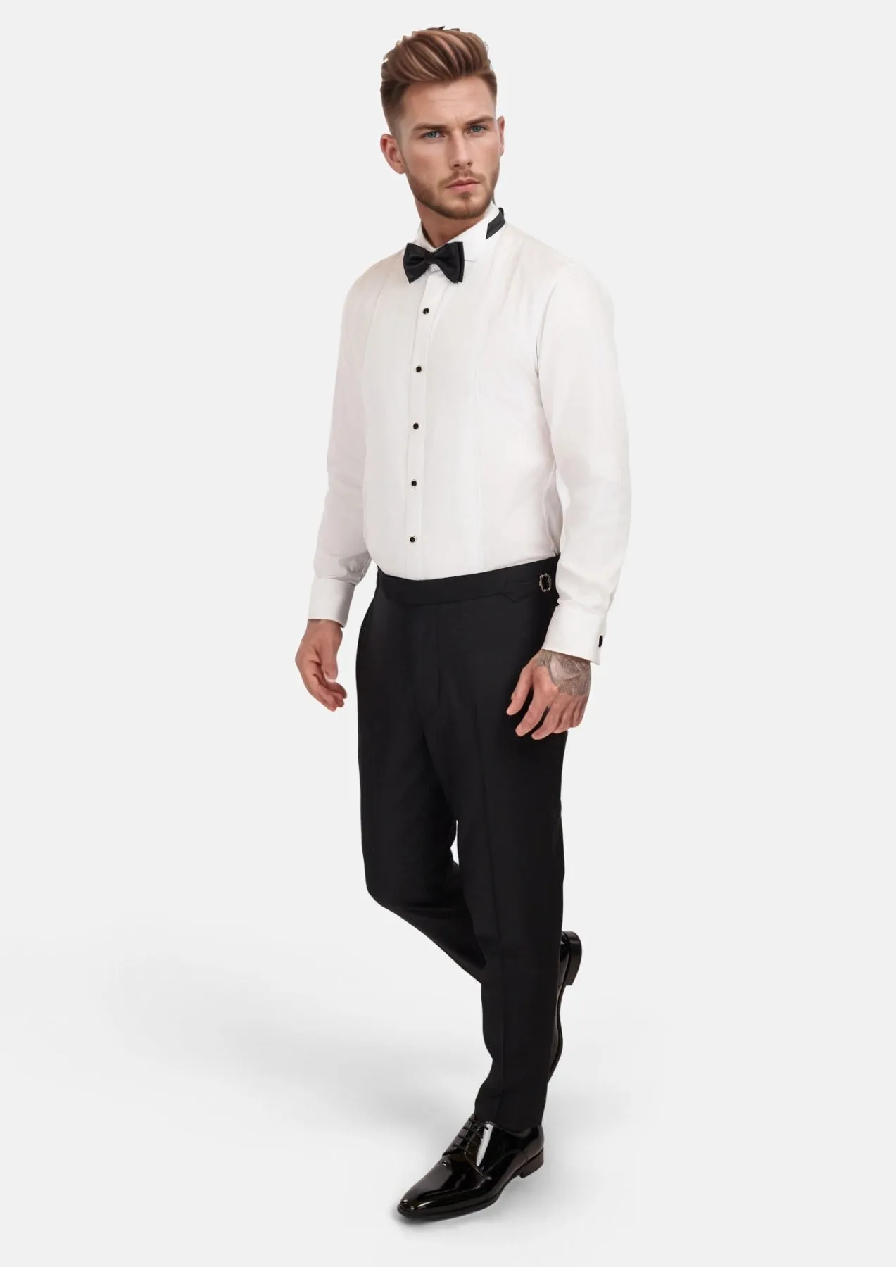 Onyx Black Tuxedo Pants sold by Sartoro product image thumbnail 4