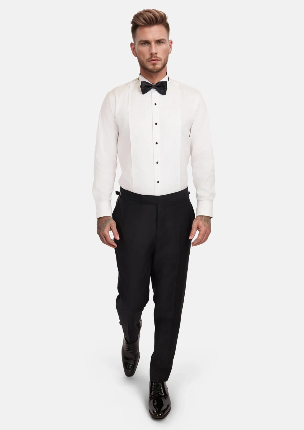 Onyx Black Tuxedo Pants sold by Sartoro product image thumbnail 5