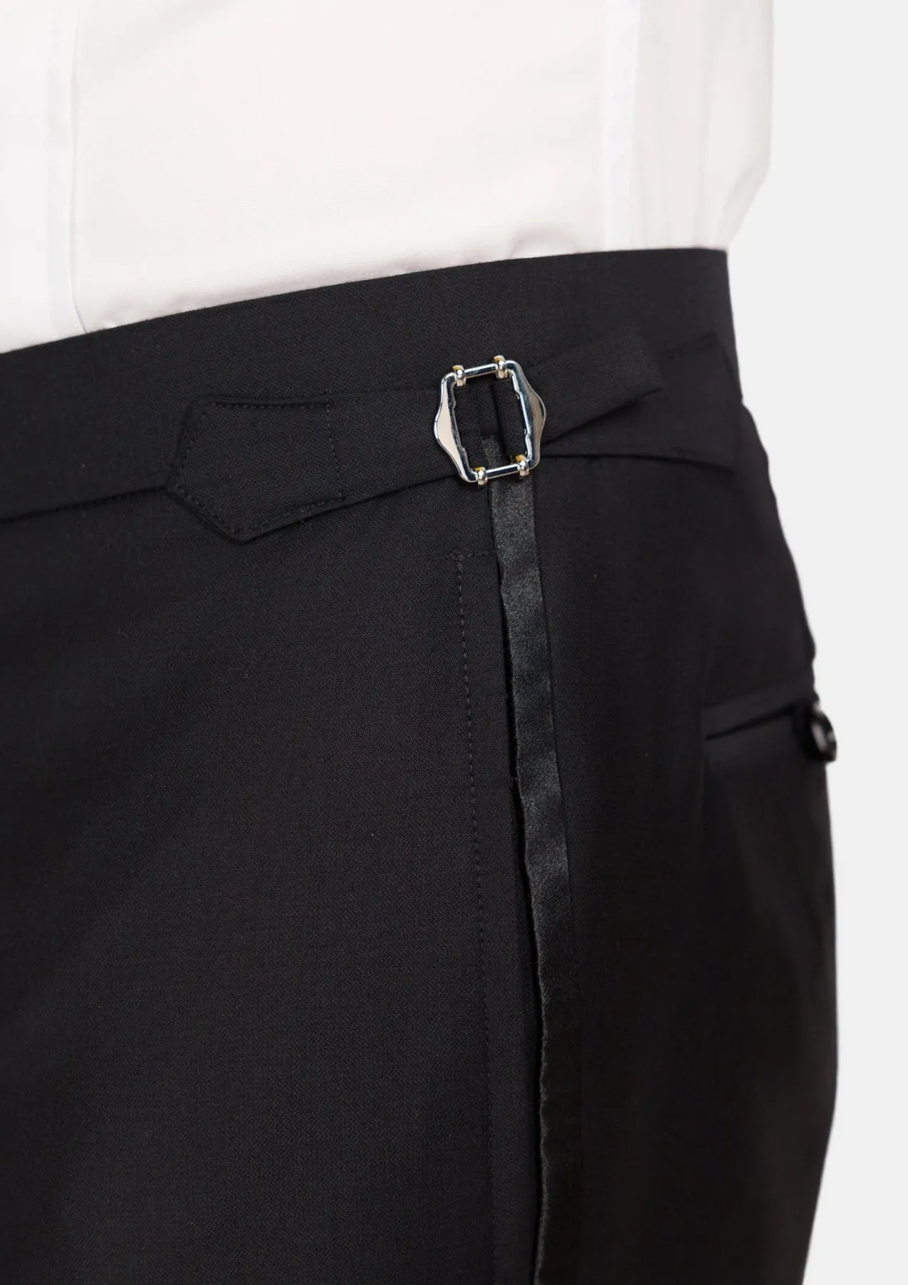 Onyx Black Tuxedo Pants sold by Sartoro product image thumbnail 2