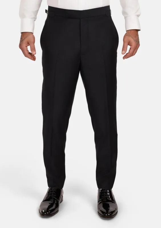 Onyx Black Tuxedo Pants sold by Sartoro