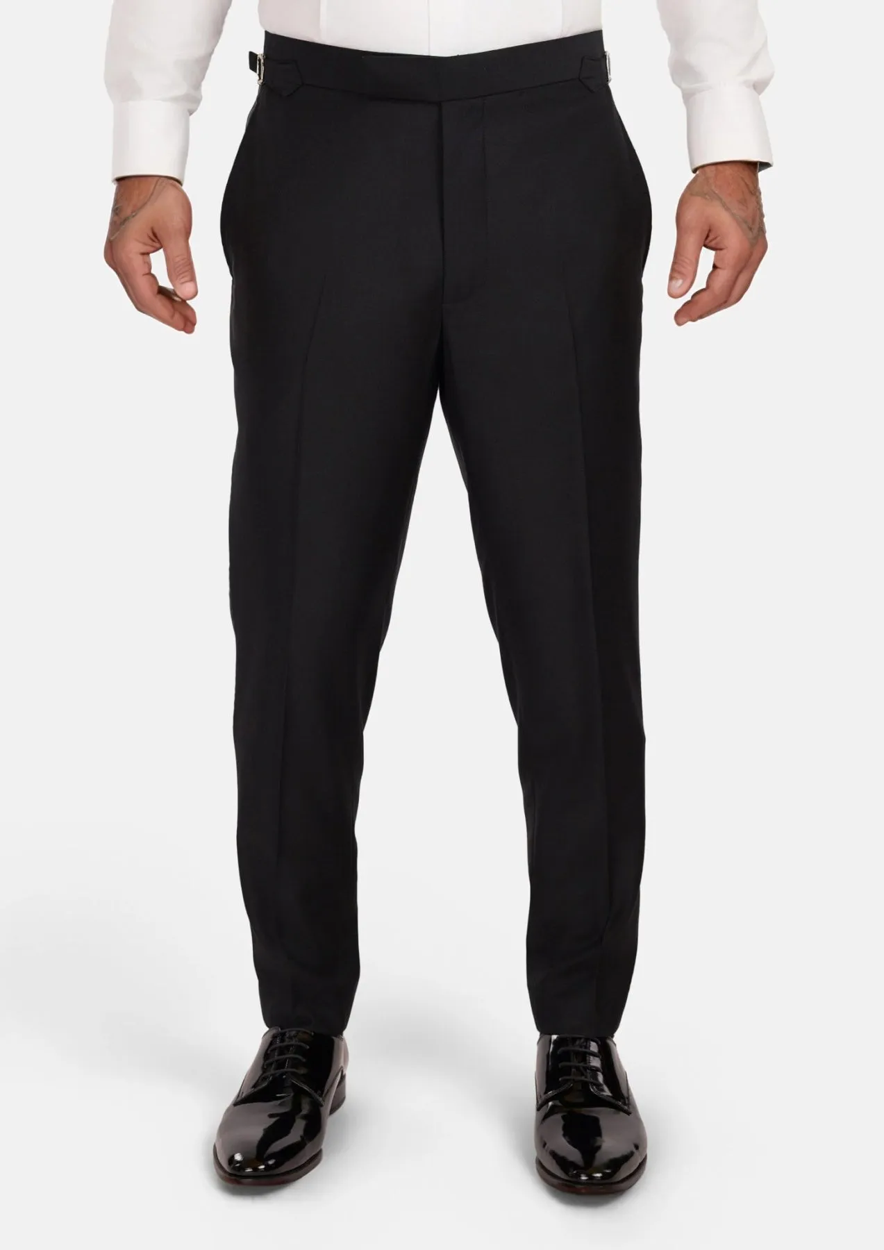 Onyx Black Tuxedo Pants sold by Sartoro