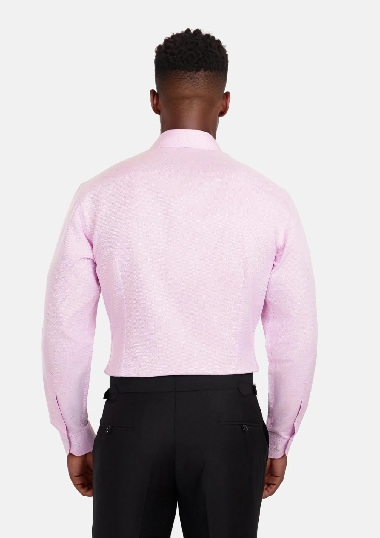 Blush Rose Micro Dot Shirt sold by Sartoro product image thumbnail 5