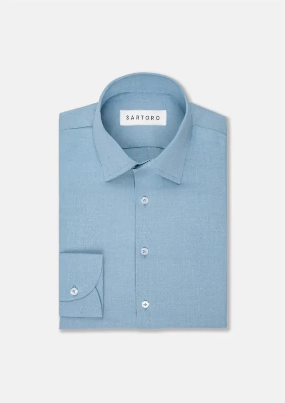 Teal Blue Aloe Shirt sold by Sartoro
