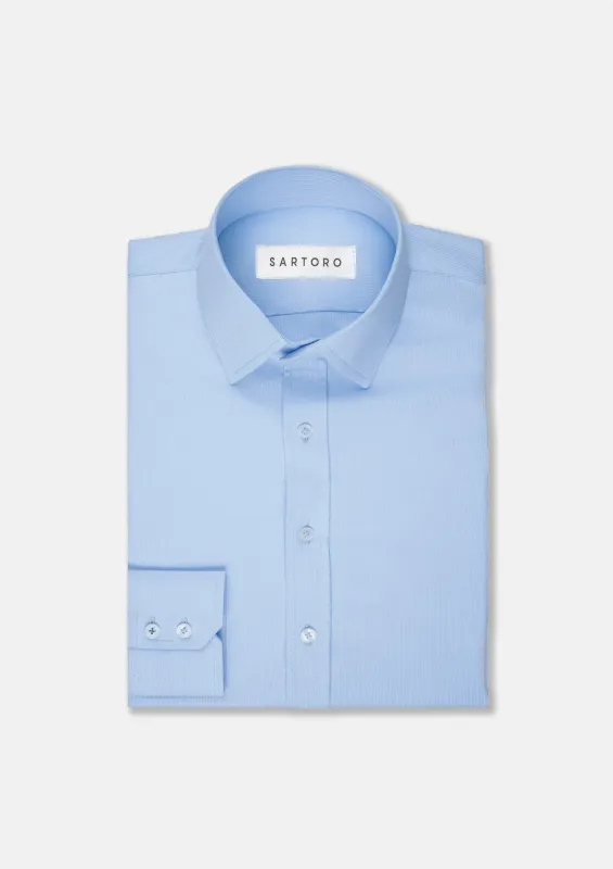 Breezy Blue Bamboo Shirt sold by Sartoro