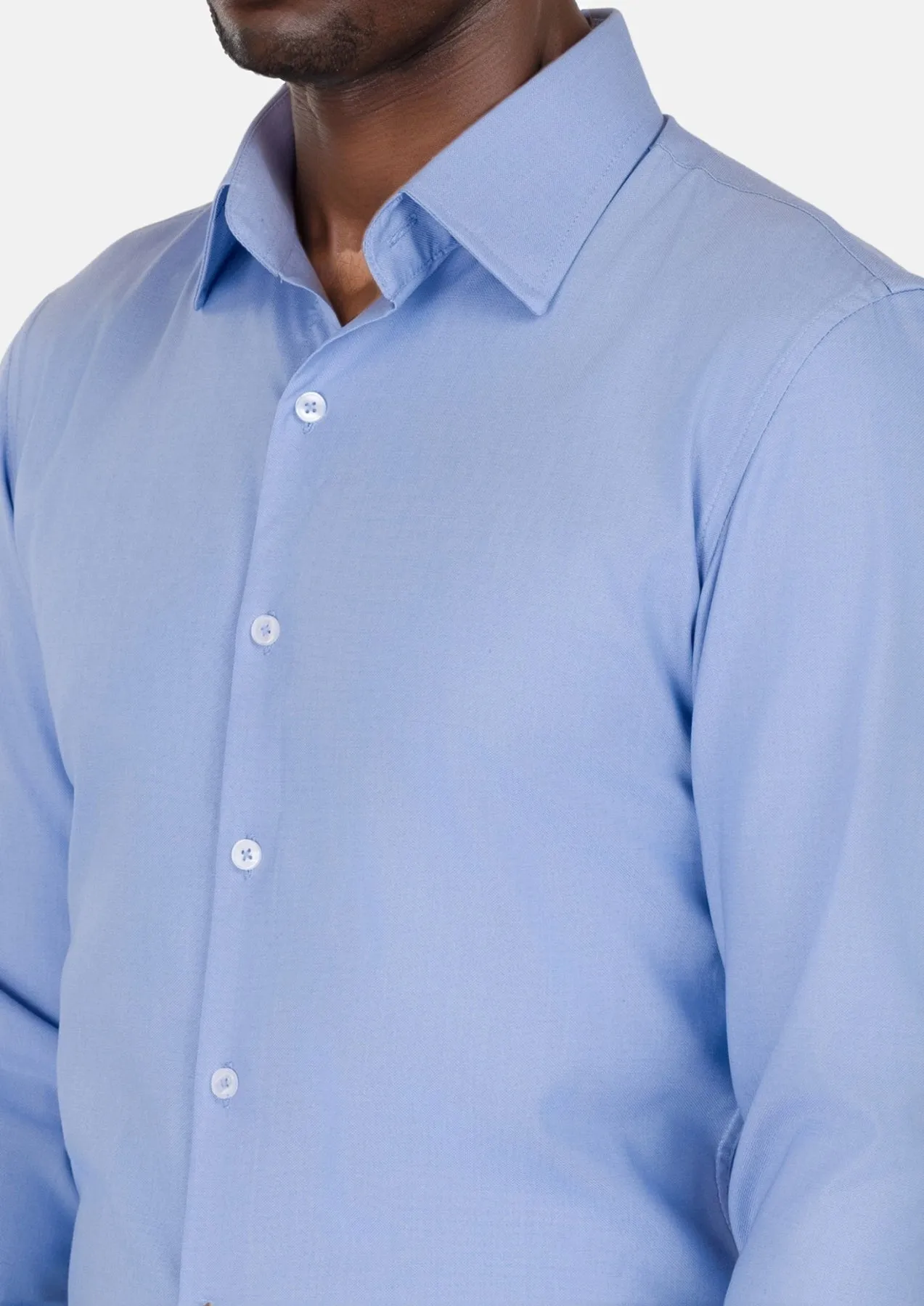 Chambray Blue Wormwood Shirt sold by Sartoro product image thumbnail 3