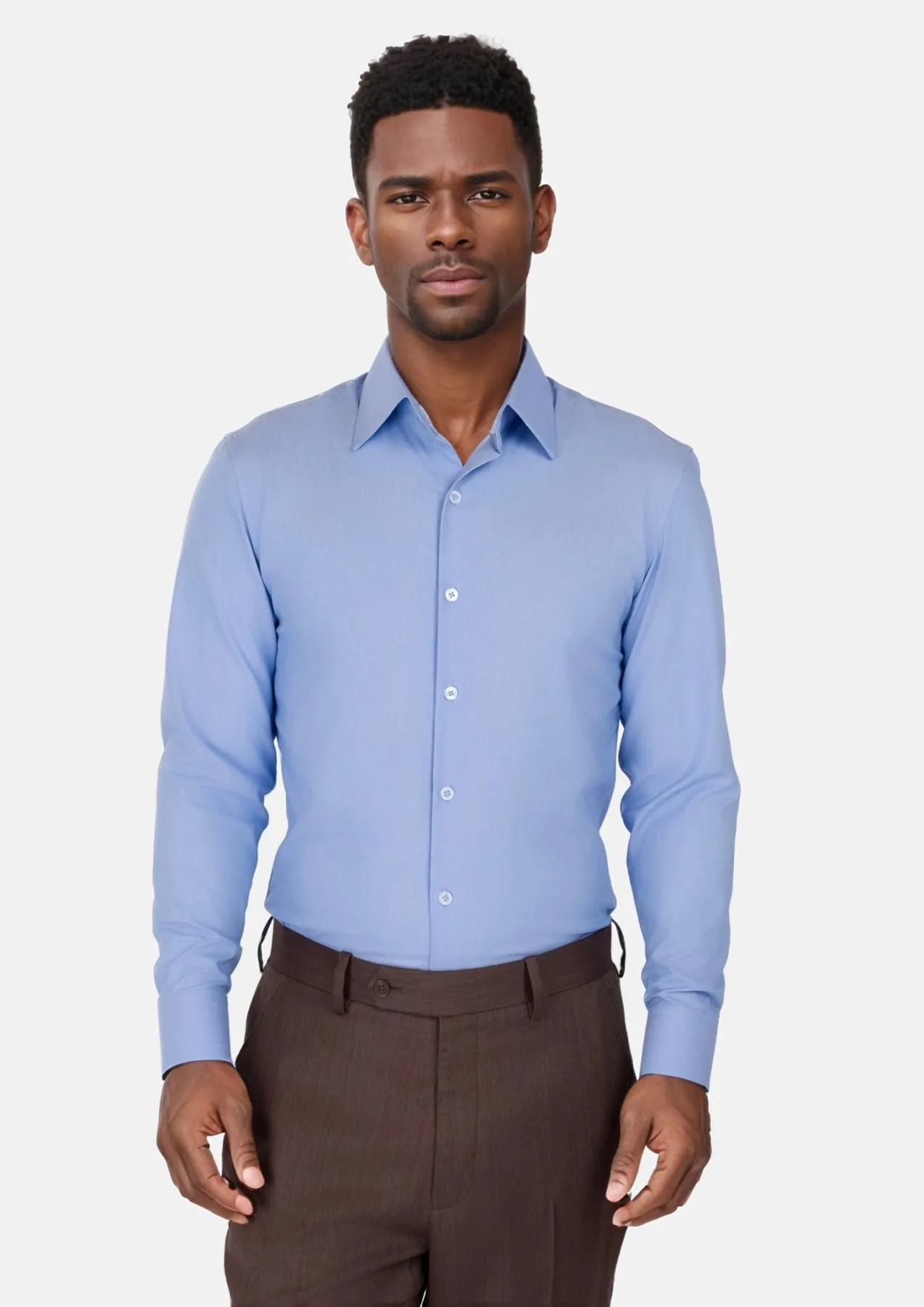Chambray Blue Wormwood Shirt sold by Sartoro product image thumbnail 2