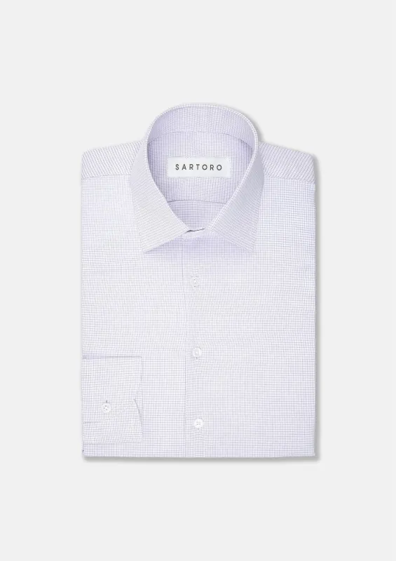 Lavender Gridline Shirt sold by Sartoro
