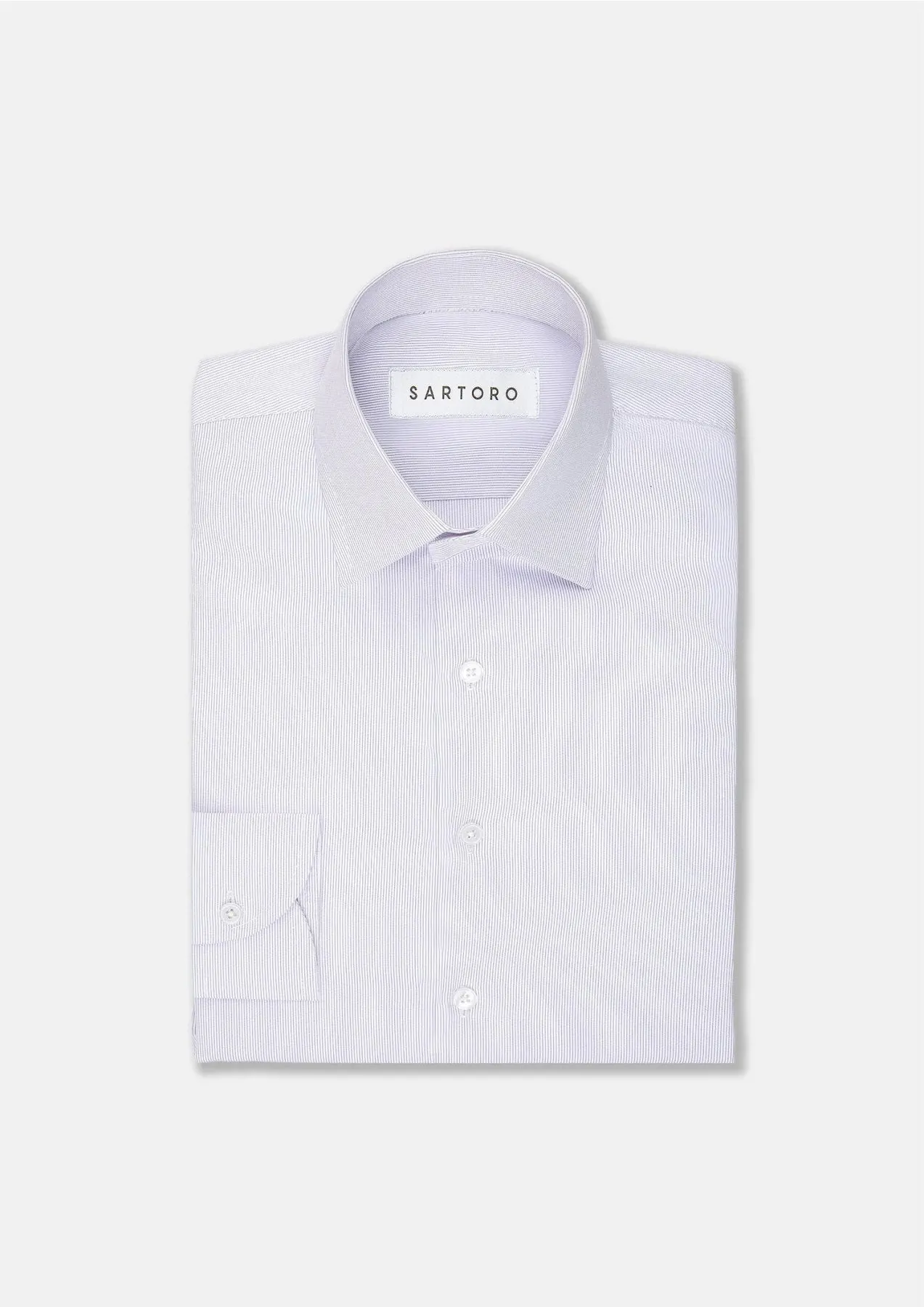 Lavender Stripe Shirt sold by Sartoro
