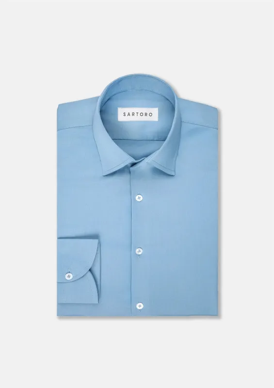 Sky Blue Bamboo Shirt sold by Sartoro