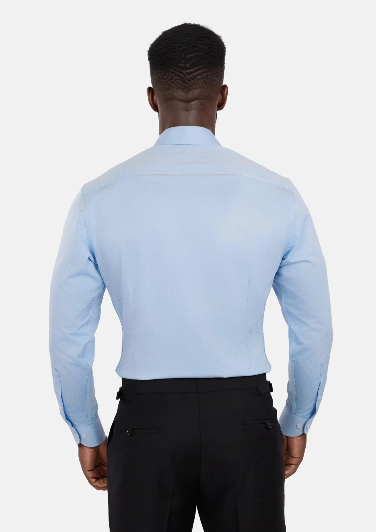 Oxford Sky Blue Shirt sold by Sartoro product image thumbnail 4