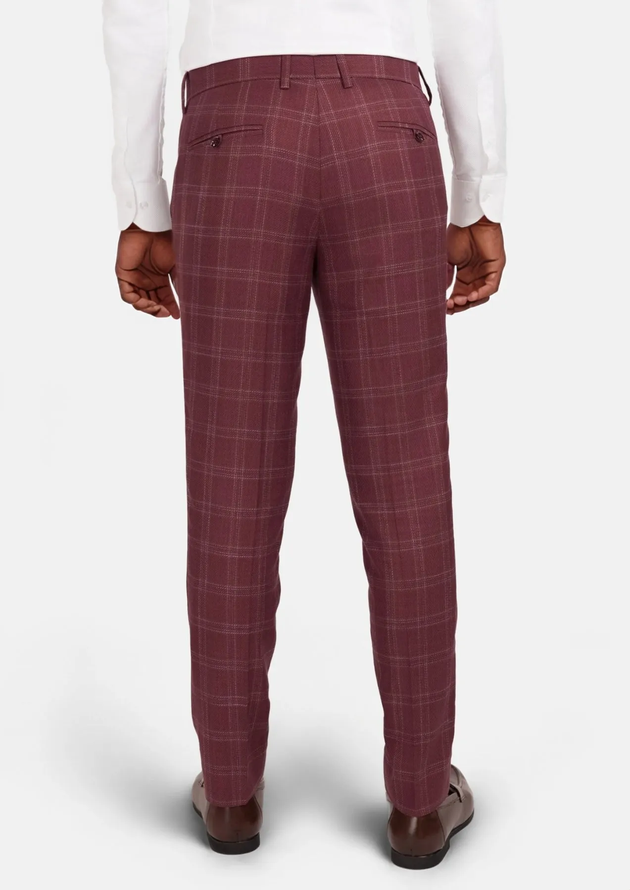 Claret Red Pants sold by Sartoro product image thumbnail 4