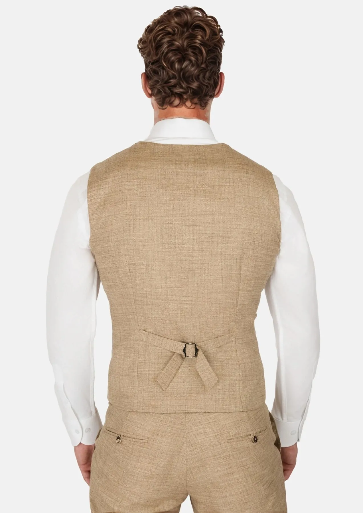Sandstone Bamboo Vest sold by Sartoro product image thumbnail 3