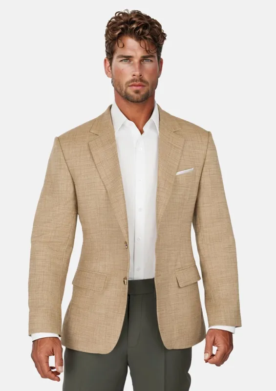 Sandstone Bamboo Astor Jacket sold by Sartoro