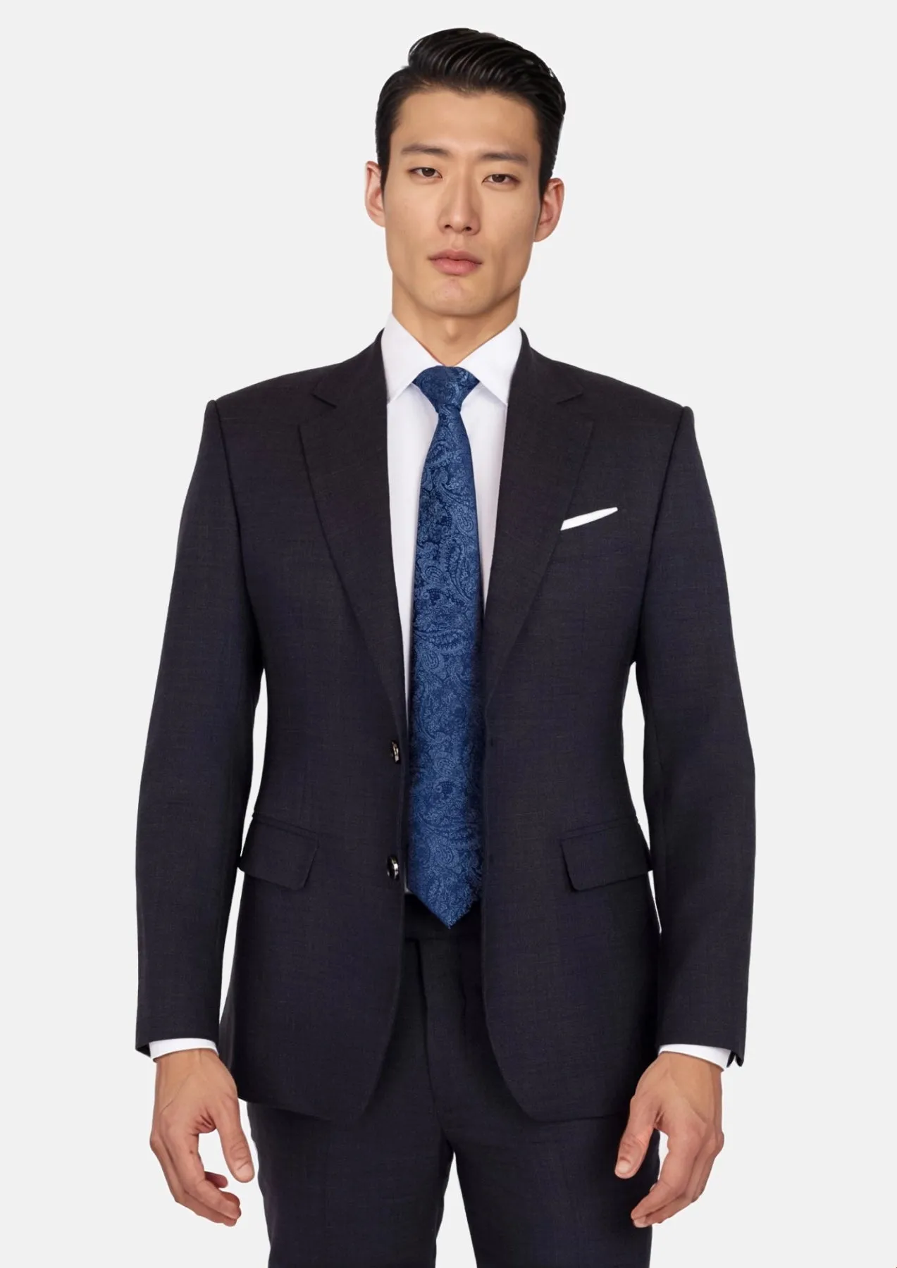 Charcoal Slate Astor Suit sold by Sartoro