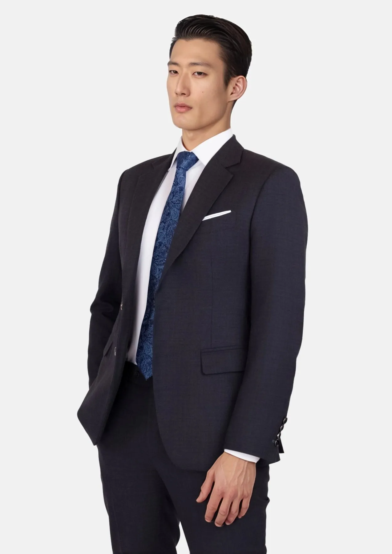Charcoal Slate Astor Suit sold by Sartoro product image thumbnail 3