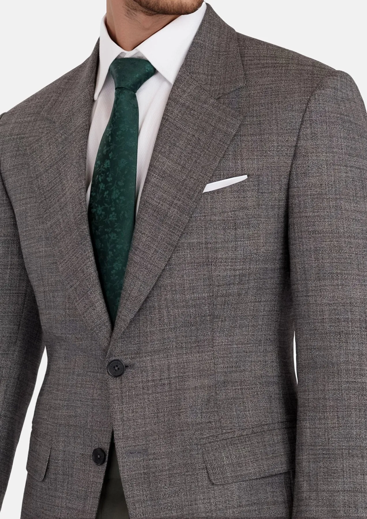 Nickel Grey Bamboo Ellis Jacket sold by Sartoro product image thumbnail 3