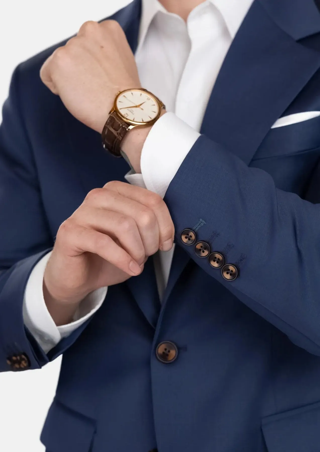 Royal Blue Performance Stretch Jacket sold by Sartoro product image thumbnail 5