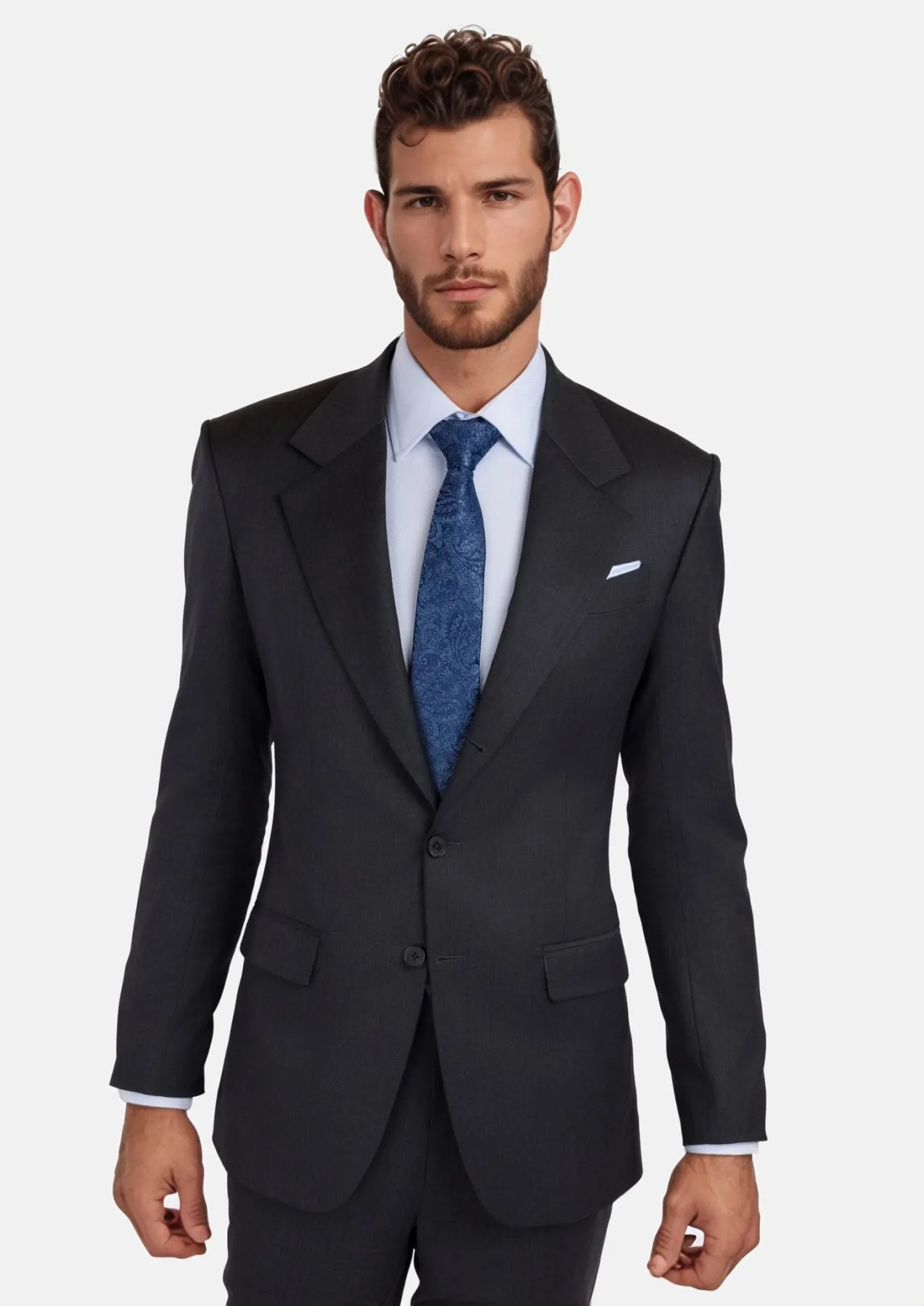 Charcoal Grey Performance Suit sold by Sartoro