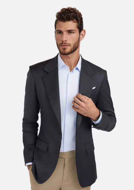 Charcoal Grey Performance Stretch Jacket sold by Sartoro