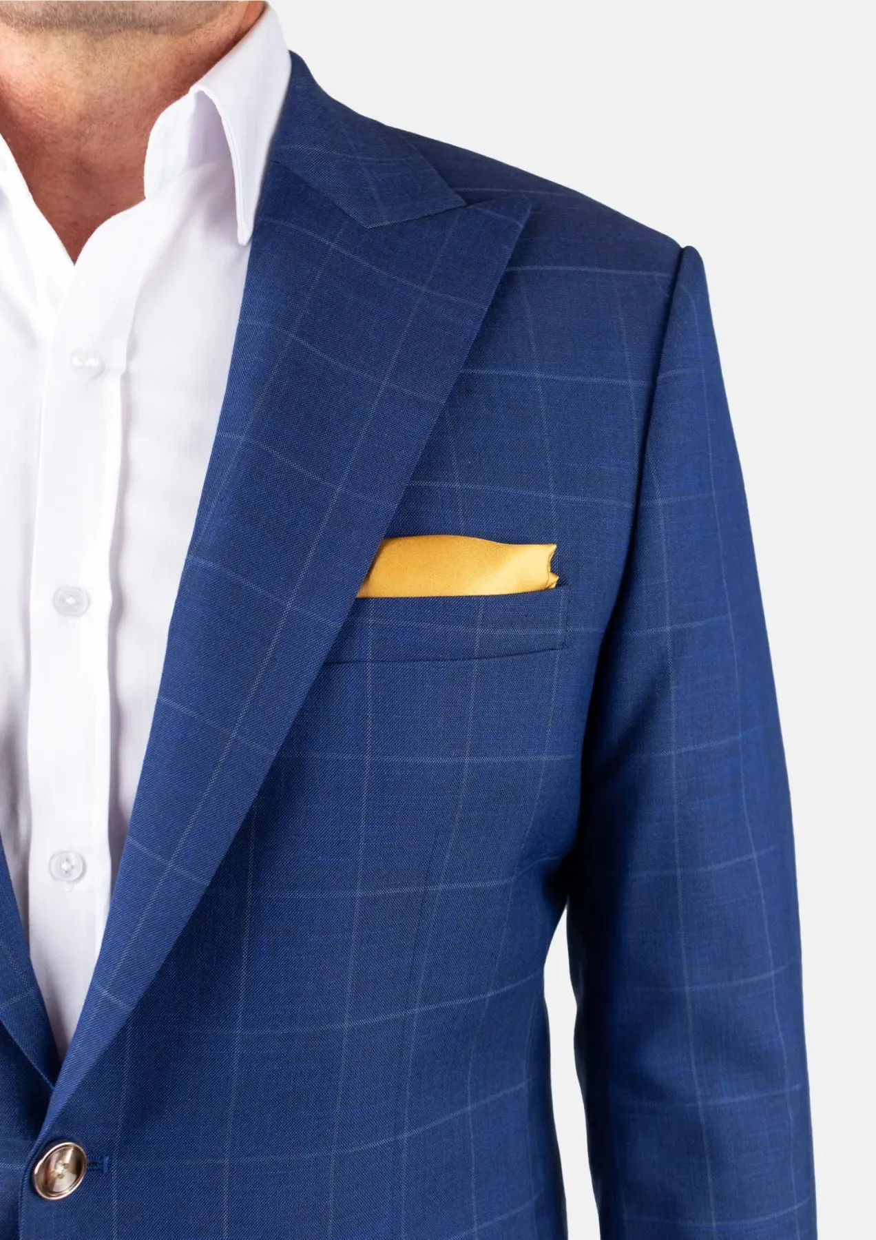 Hudson Empire Blue Windowpane Jacket sold by Sartoro product image thumbnail 2