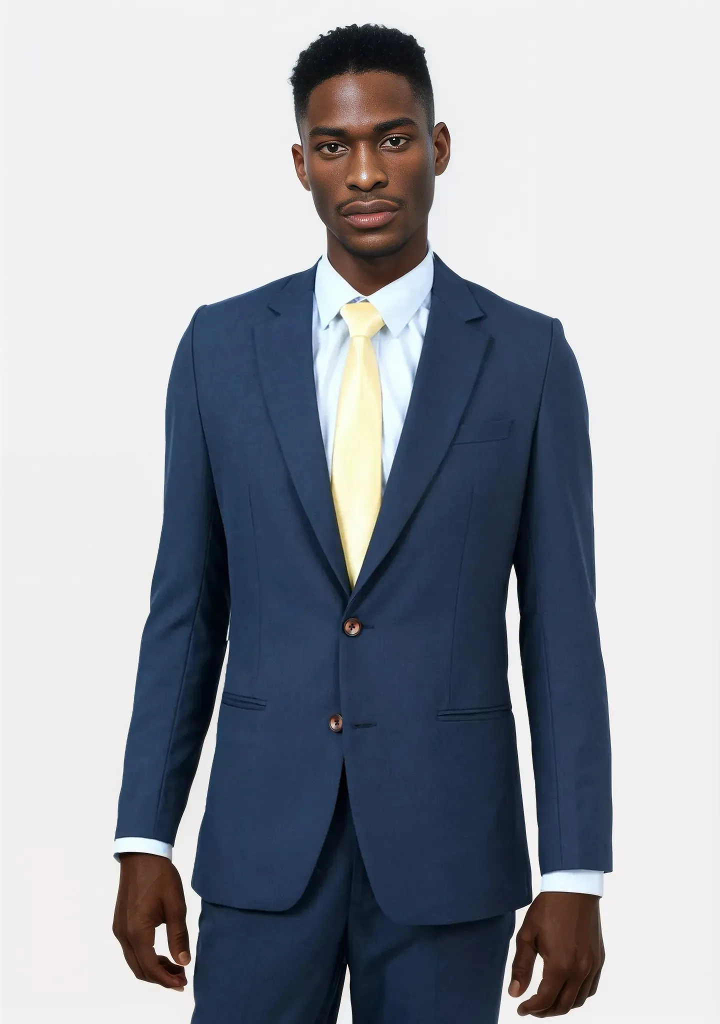 Astor Oxford Blue Sharkskin Jacket sold by Sartoro product image thumbnail 3