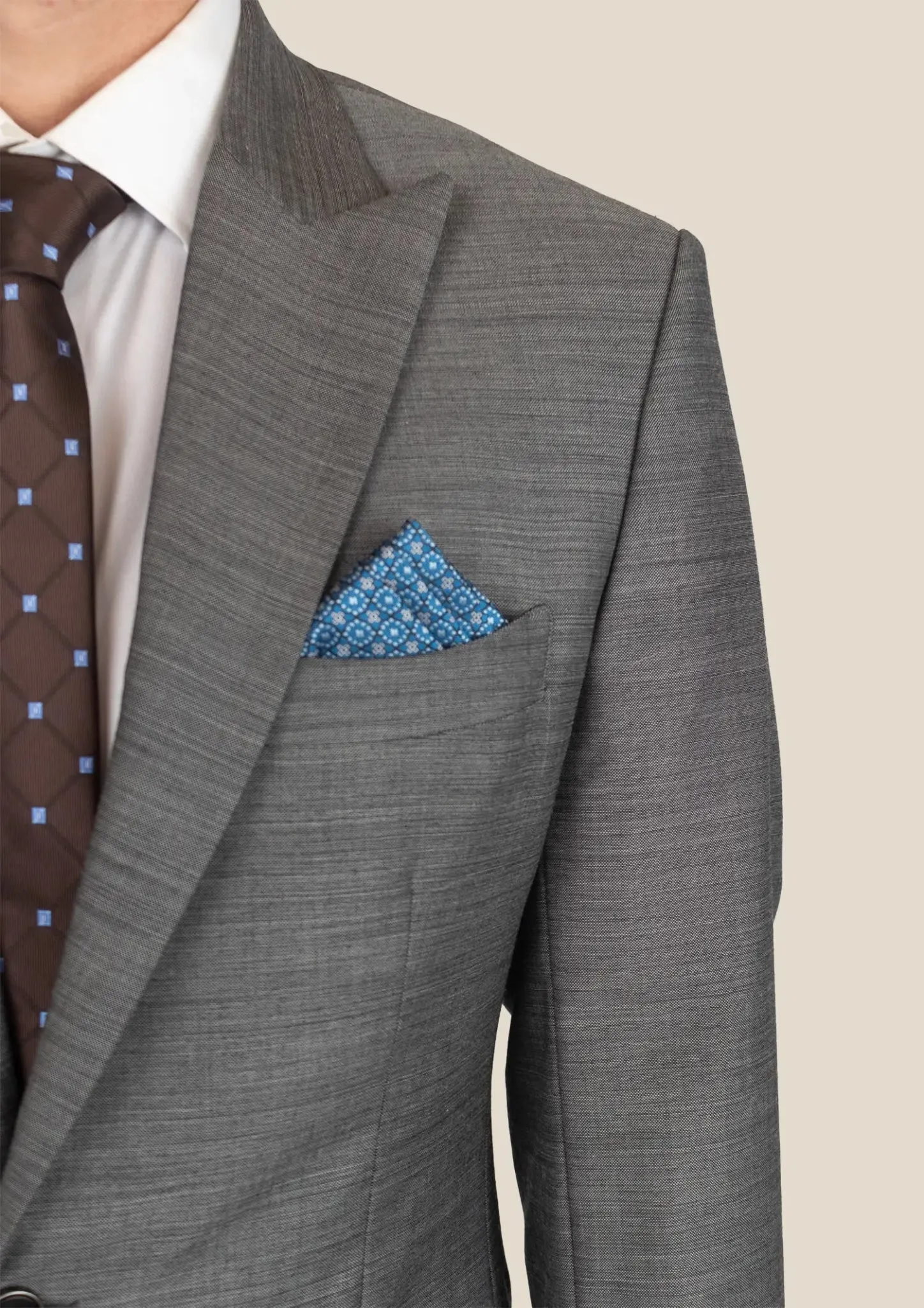 Bryant Granite Grey Birdseye Jacket sold by Sartoro product image thumbnail 2