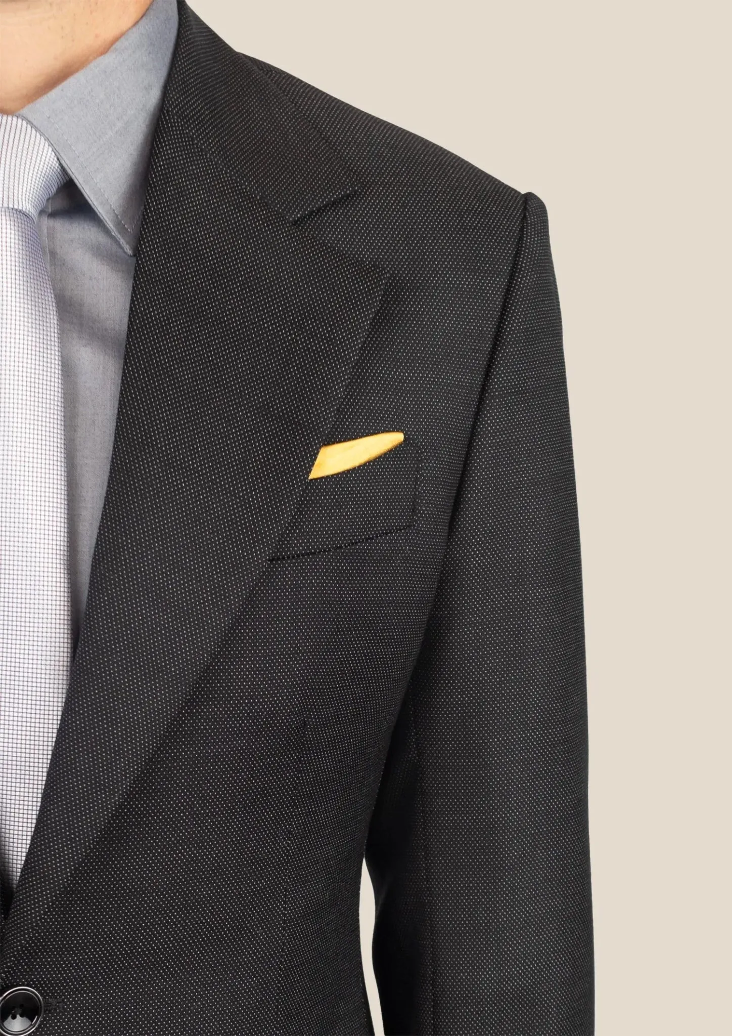 Ellis Black Pindot Jacket sold by Sartoro product image thumbnail 2