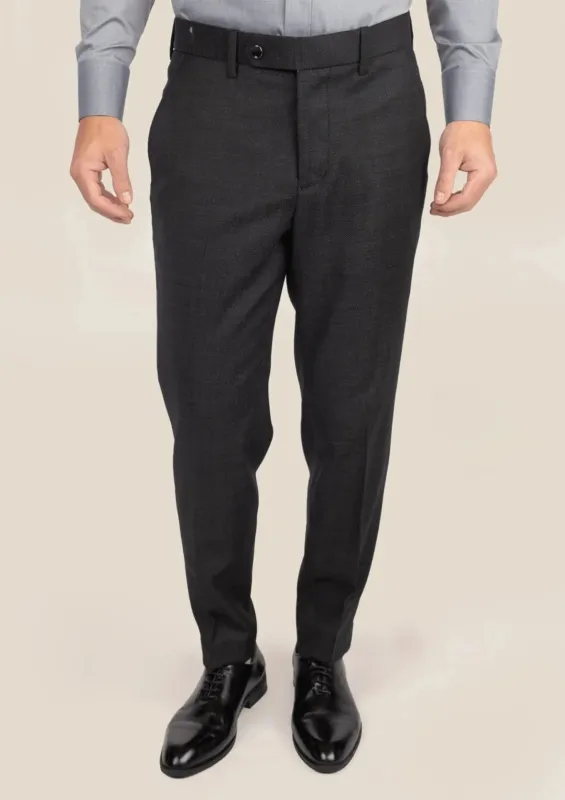 Black Pindot Pants sold by Sartoro