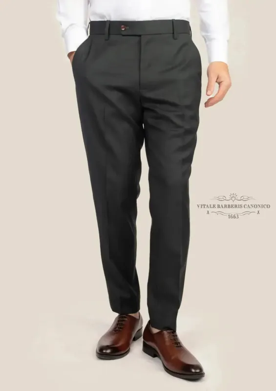 Dark Green Twill Pants sold by Sartoro