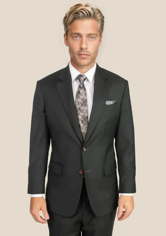 Astor Dark Green Twill Suit sold by Sartoro