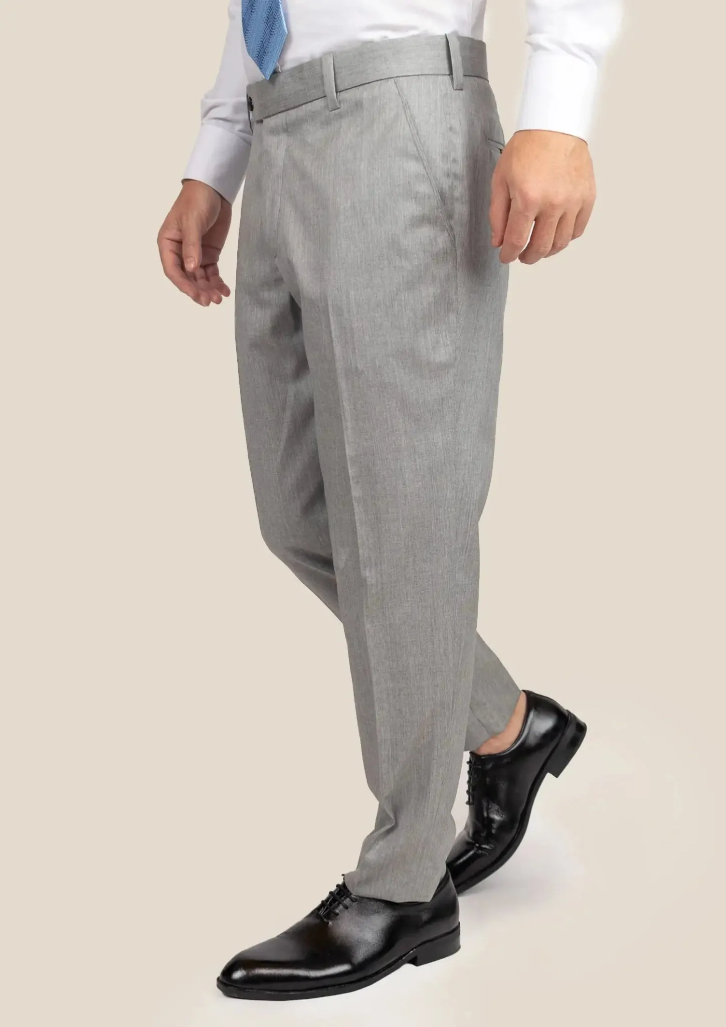 Glacier Grey Twill Pants sold by Sartoro product image thumbnail 3