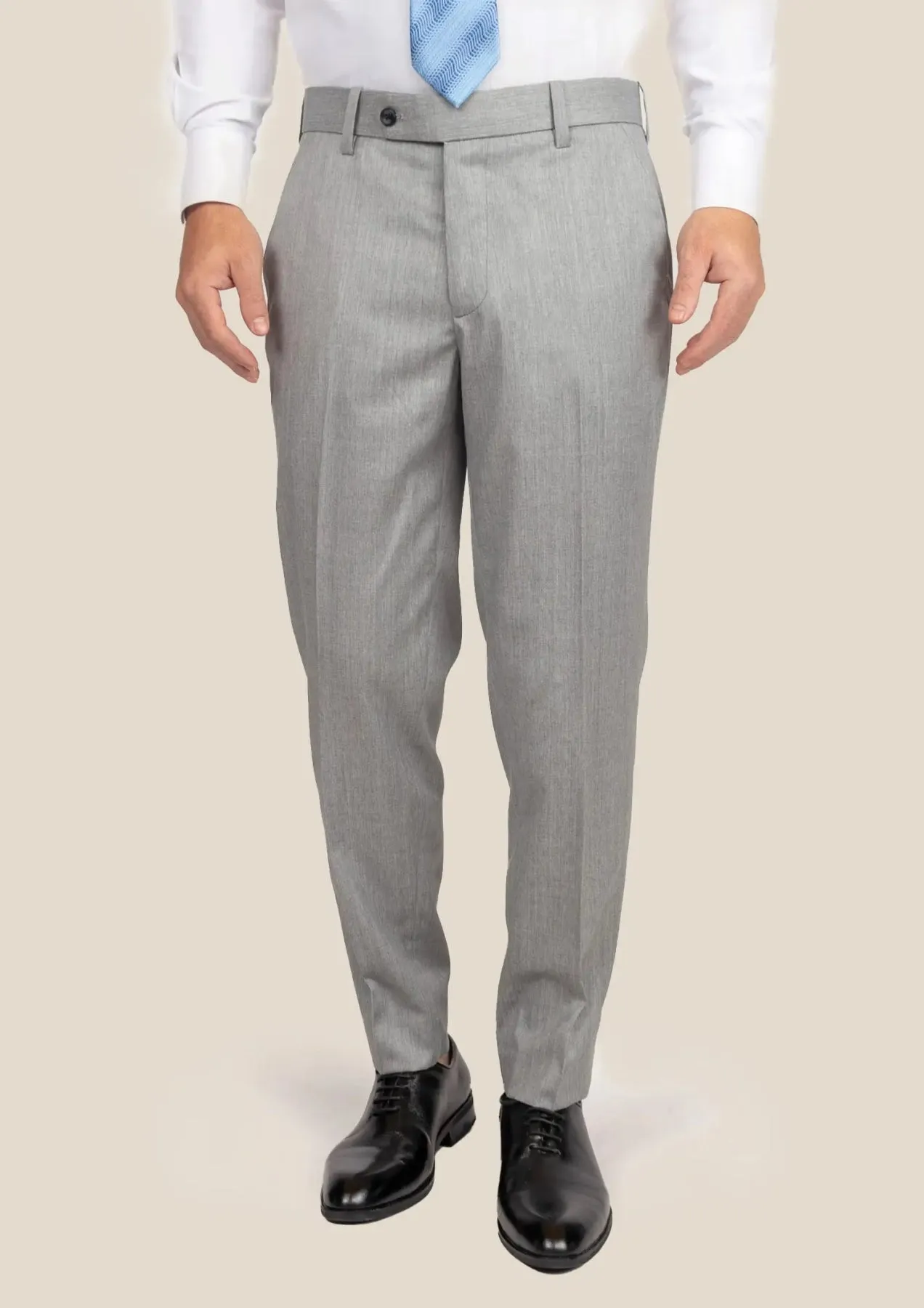 Glacier Grey Twill Pants sold by Sartoro