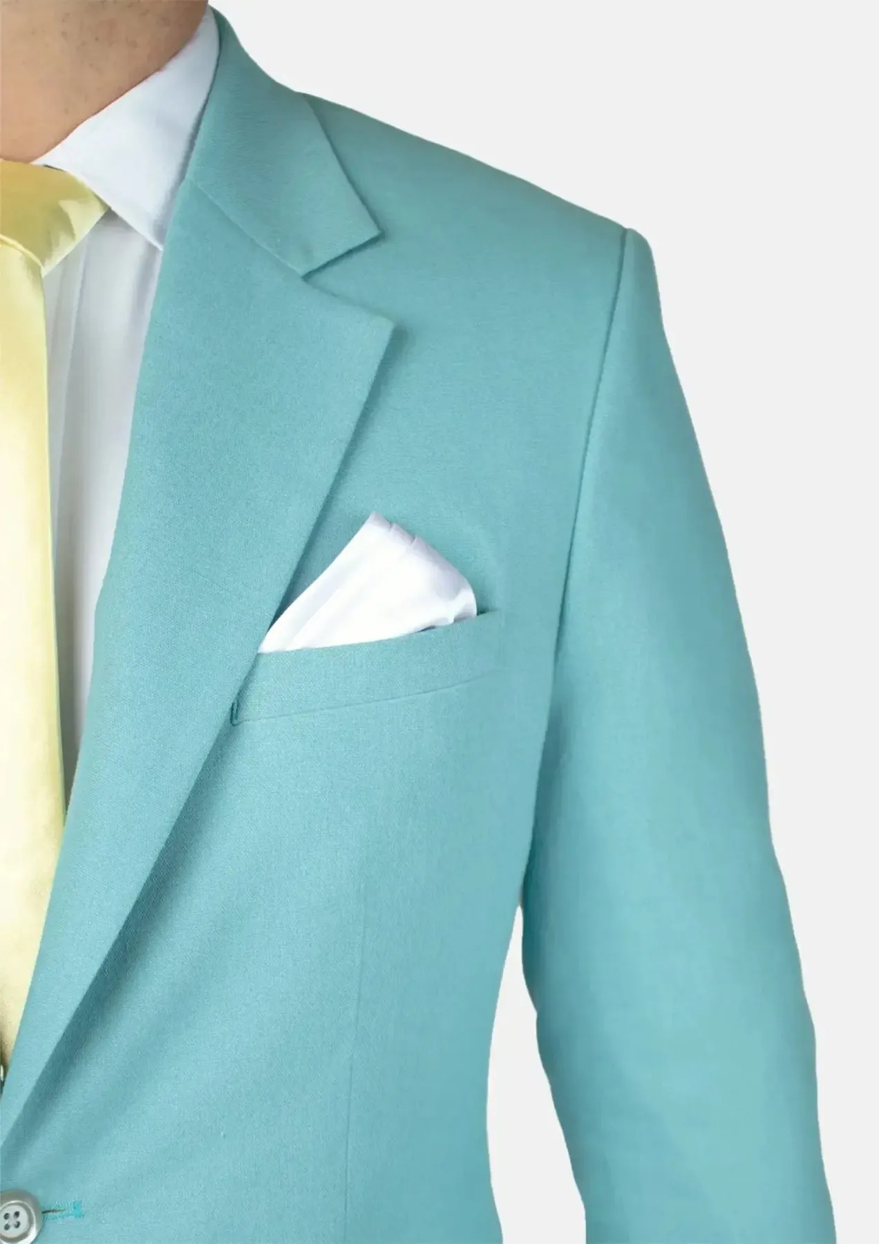 Astor Capri Blue Linen Blend Suit sold by Sartoro product image thumbnail 2