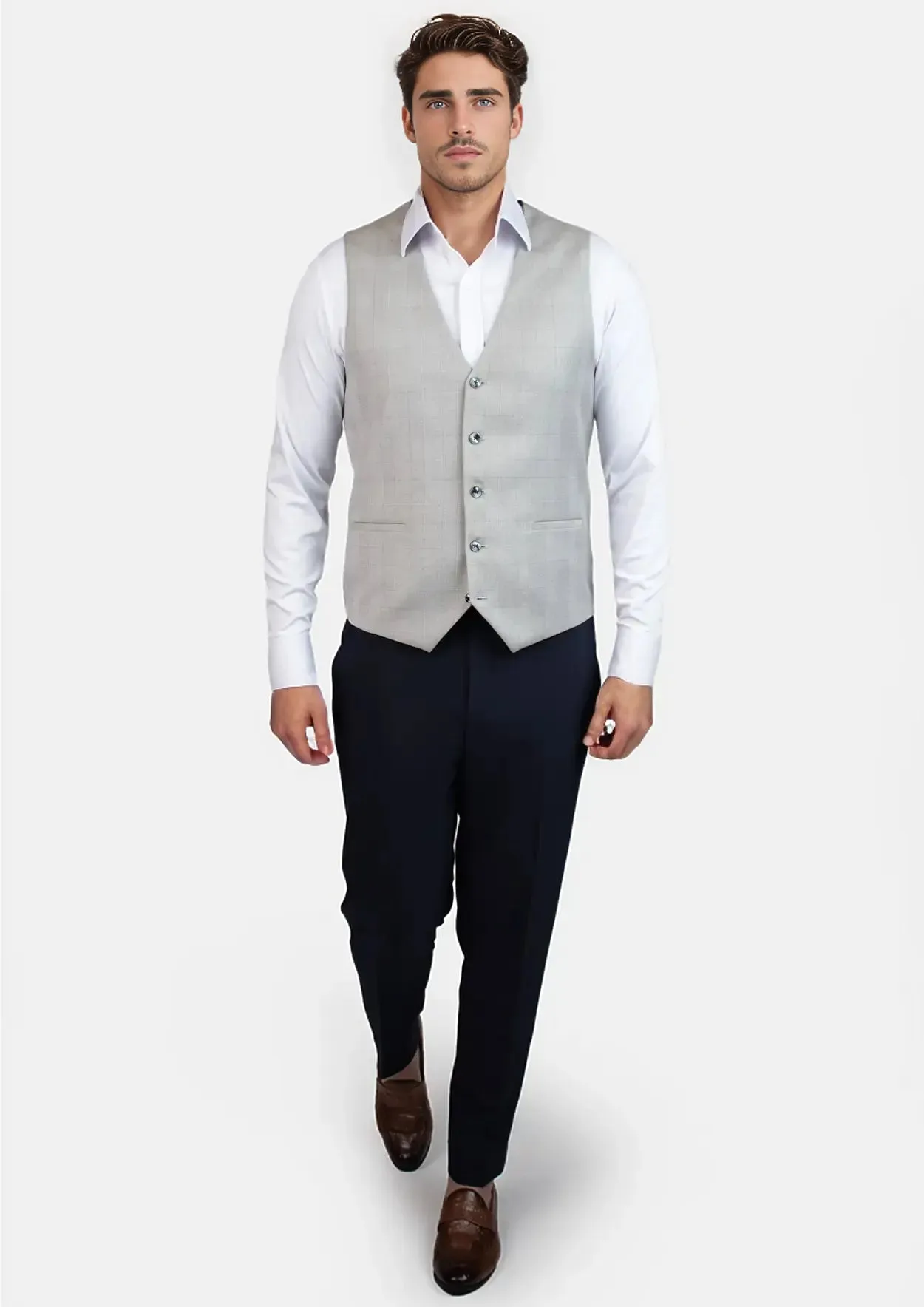 Off-White Prince Of Wales Vest sold by Sartoro product image thumbnail 3