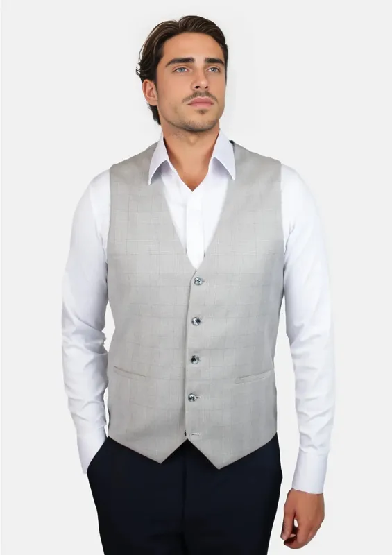 Off-White Prince Of Wales Vest sold by Sartoro