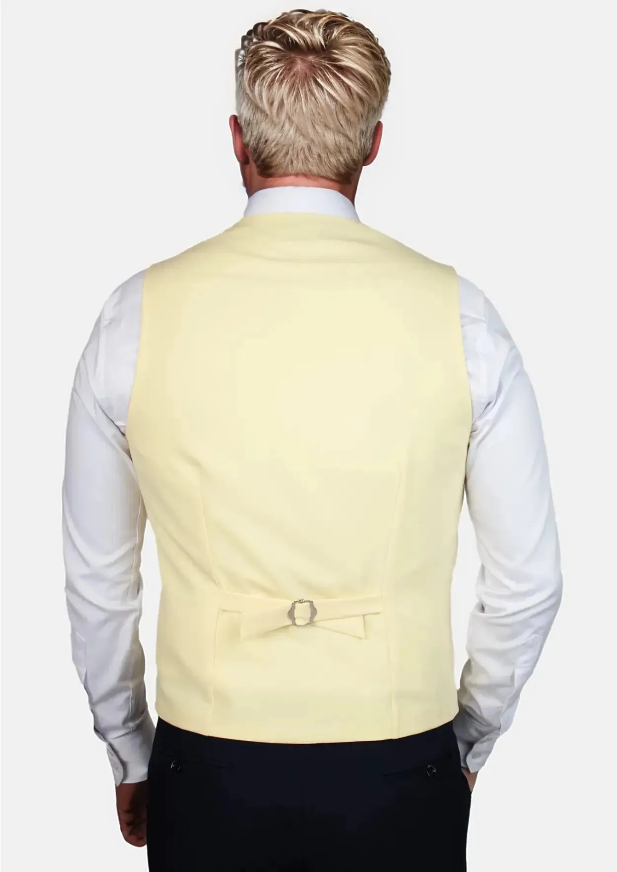 Cream Vest sold by Sartoro product image thumbnail 4