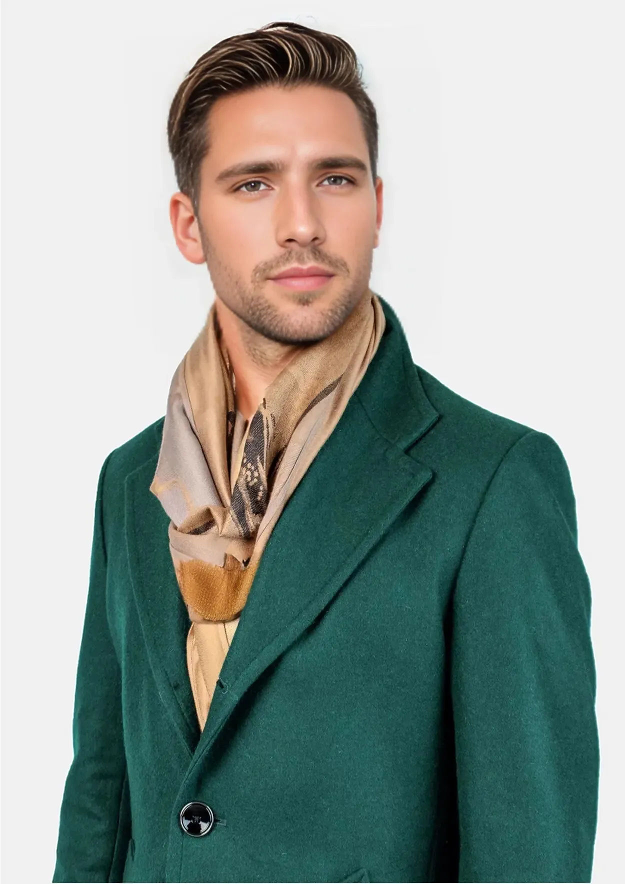 Green Classic Overcoat sold by Sartoro product image thumbnail 2