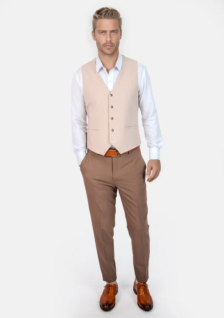 Champagne Vest sold by Sartoro product image thumbnail 5