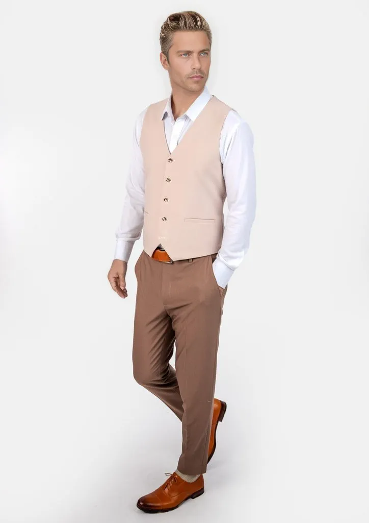 Champagne Vest sold by Sartoro product image thumbnail 3