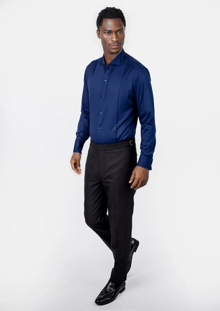 Blue Bamboo Tuxedo Shirt sold by Sartoro product image thumbnail 4