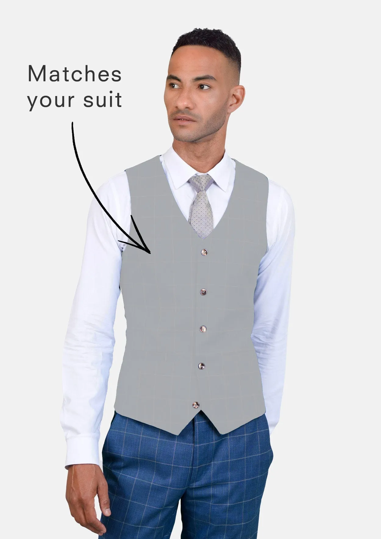 Matching Vest - Premium sold by Sartoro product image thumbnail 2